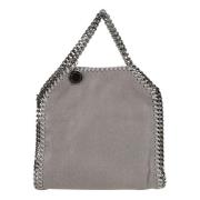 Grijze Tiny Tote Eco Shaggy Deer Tas Stella McCartney , Gray , Dames