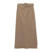 Maxi Rok met Riem Arma , Brown , Dames