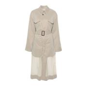 Beige Trenchcoat Maison Margiela , Beige , Dames