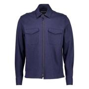 Blauw Vest Corneliani , Blue , Heren