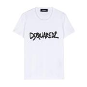 T-Shirts Dsquared2 , White , Dames