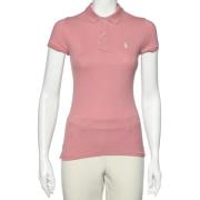 Pre-owned Cotton tops Ralph Lauren Pre-owned , Pink , Dames