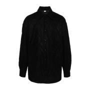 Zwarte Shirt Jas Winnie NY , Black , Heren