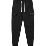 Veelzijdige Stijl: Casablanca Cargo Broek Zwart Quotrell , Black , Her...