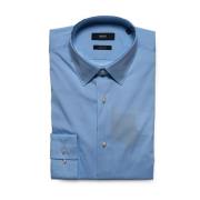 Herwing Dress Shirt Boss , Blue , Heren