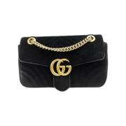 Pre-owned Nylon gucci-bags Gucci Vintage , Black , Dames