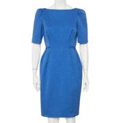 Pre-owned Fabric dresses Carolina Herrera Pre-owned , Blue , Dames