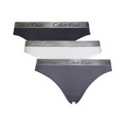 3-pack slip in 3 kleuren, katoen-elastaan mix Calvin Klein , Multicolo...