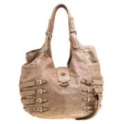 Pre-owned Leather handbags Jimmy Choo Pre-owned , Beige , Dames