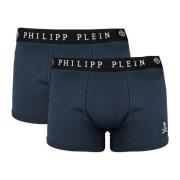 Bottoms Philipp Plein , Blue , Heren