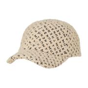 Teddy Cap met Munthe Logos Munthe , Beige , Dames