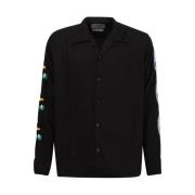 Zwarte Bloemen Paisley Overhemd Noma t.d. , Black , Heren