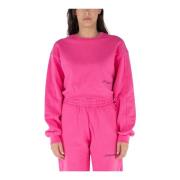 Stijlvolle Crop Sweatshirt Hinnominate , Pink , Dames