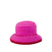 Roze Neve Bucket Hat met Bucolic Feel Jacquemus , Pink , Unisex