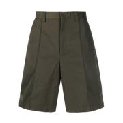 Groene Polyester Shorts met Elastische Taille Valentino , Green , Here...