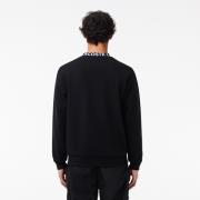Creatieve Artistieke Visie Logo Sweater Lacoste , Black , Heren