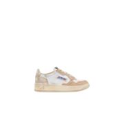 Vintage Lage Sneakers Autry , White , Dames