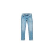 Slim Fit Biologisch Katoenen Jeans Nudie Jeans , Blue , Heren