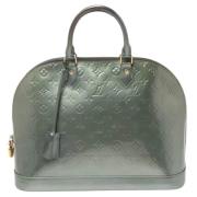 Pre-owned Leather louis-vuitton-bags Louis Vuitton Vintage , Green , D...