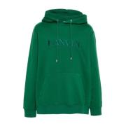 Oversized Hoodie Lanvin , Green , Heren