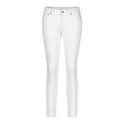 Super Skinny Enkel Jeans Dondup , White , Dames