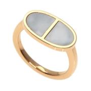 Pre-owned Rose Gold rings Hermès Vintage , Yellow , Dames