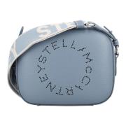Blauw Grijs Handtas met Stella Logo Stella McCartney , Blue , Dames