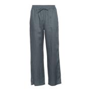 Turbulence Linnen Broek met Brede Elastische Tailleband Part Two , Gra...