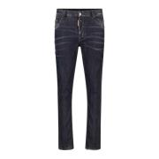 Slim Fit Skater Jeans Dsquared2 , Black , Heren