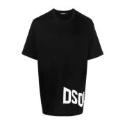 T-Shirts Dsquared2 , Black , Heren