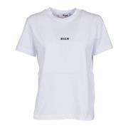 Logo T-shirts en Polos Msgm , White , Dames