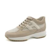 Interactieve damesschoenen Ss24 Hogan , Beige , Dames