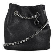 Zwarte Falabella Bucket Tas Stella McCartney , Black , Dames