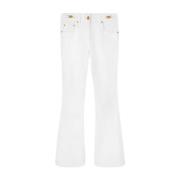 Zachte Denim Jeans Versace , White , Dames