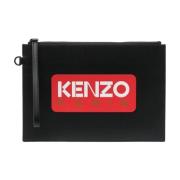 Stijlvolle Zwarte Herentas Kenzo , Black , Heren