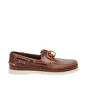 Bruin Leren Loafer Sebago , Brown , Heren