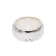 Pre-owned Silver rings Chanel Vintage , Gray , Dames