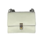 Pre-owned Leather fendi-bags Fendi Vintage , White , Dames