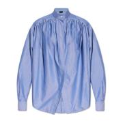 Top met opstaande kraag Etro , Blue , Dames