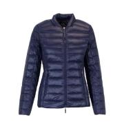 Blauwe Rits Jas voor Vrouwen Armani Exchange , Blue , Dames