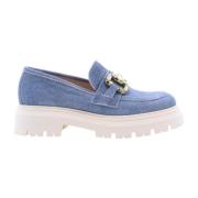 Stijlvolle Janena Loafers E mia , Blue , Dames