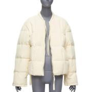 Pre-owned Polyester outerwear Jil Sander Pre-owned , Beige , Dames