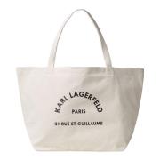 Tote Bags Karl Lagerfeld , Beige , Dames