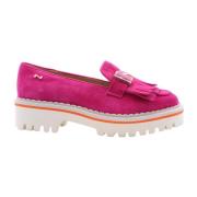 Mocassin Morvan - Stijlvolle Instappers Nathan-Baume , Pink , Dames