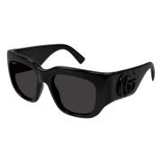 Black/Grey Sunglasses Gucci , Black , Dames