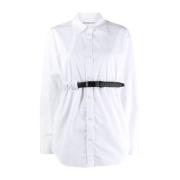 Witte shirts met 5,0 cm rand en 55,0 cm omtrek Alexander Wang , White ...
