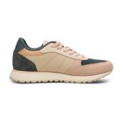 Sneakers met Innovatief Design en Coole Kleurdetails Woden , Beige , D...