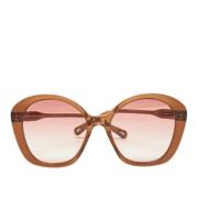 Pre-owned Acetate sunglasses Chloé Pre-owned , Brown , Dames