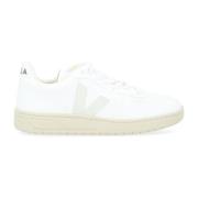 Witte Vegan Leren Sneaker V-10 CWL Veja , White , Dames