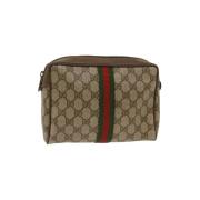 Pre-owned Cotton gucci-bags Gucci Vintage , Brown , Dames